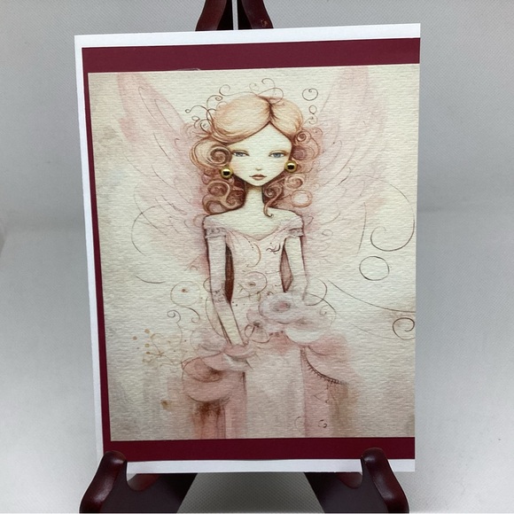 Handcrafted Angel Greeting Cards - Picture 1 of 1